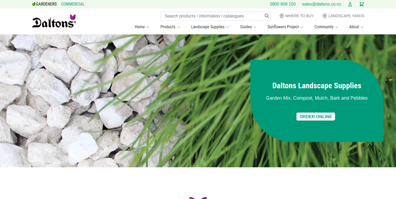 Daltons Gardner Homepage