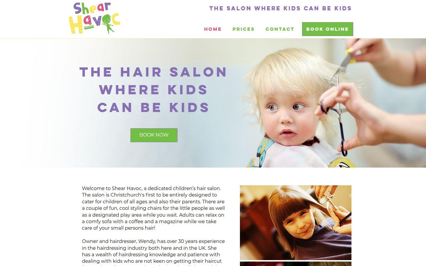 Shear Havoc - Top of Home Page