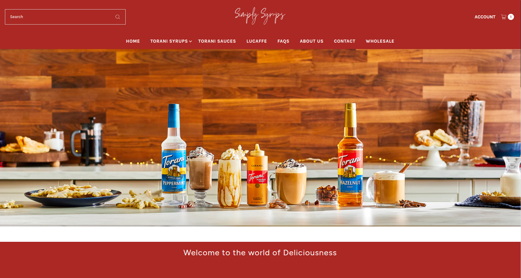 Simply Syrups AU Homepage